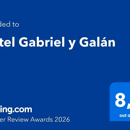 Gabriel Y Galan * Salamanque